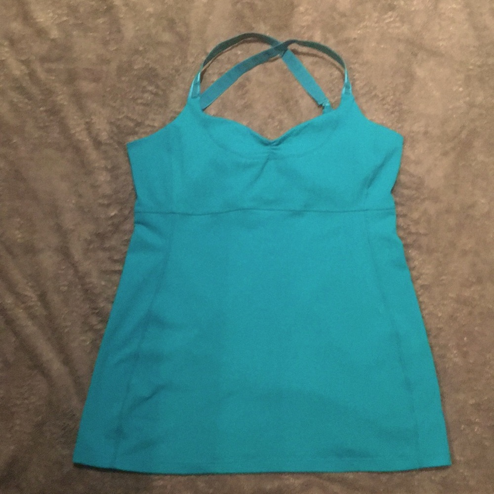 Lululemon Turquoise Top 10
